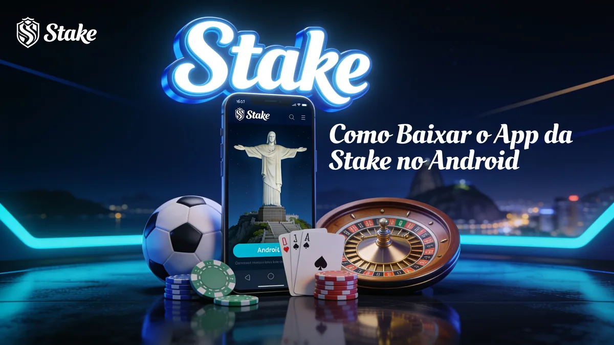 Como Baixar o App da Stake no Android — stake no Brasil