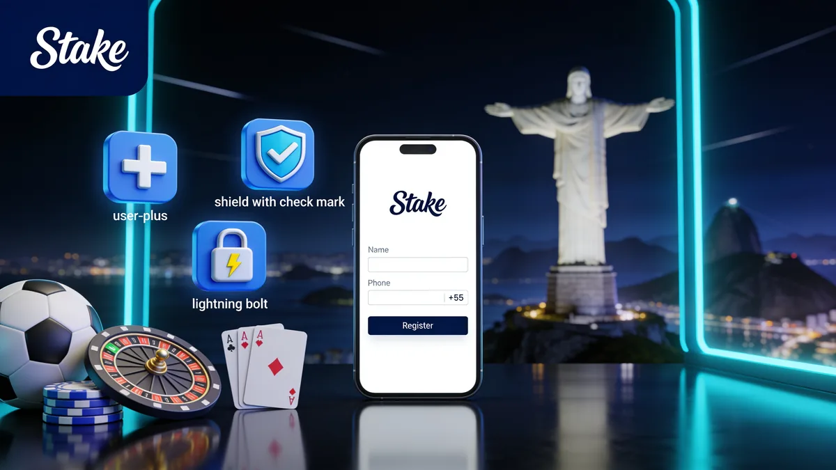 Como se Cadastrar na Stake para jogadores no Brasil